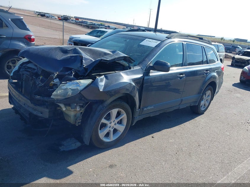 2013 Subaru Outback VIN 4S4BRCCC2D1293160 IAAI salvage auction — FRONT END, Salvage (Colorado), sold $25 on 2026-07-31 (photo 2)