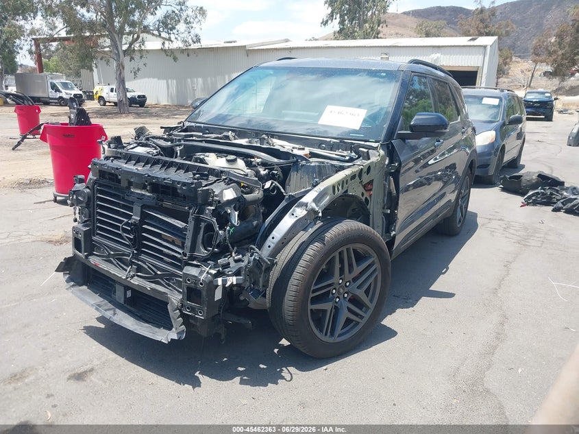2025 Ford Explorer VIN 1FMUK7KH7SGA95542 IAAI salvage auction — FRONT END, Salvage (California), sold $11,700 on 2026-07-28 (photo 2)