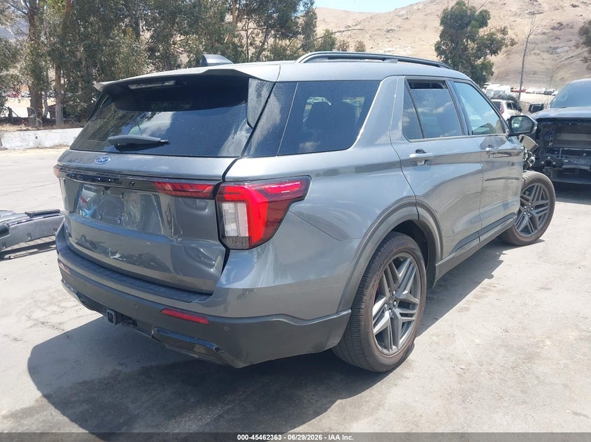 2025 Ford Explorer VIN 1FMUK7KH7SGA95542 IAAI salvage auction — FRONT END, Salvage (California), sold $11,700 on 2026-07-28 (photo 4)