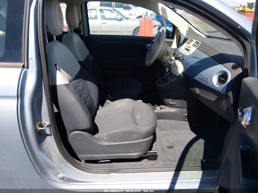 2015 Fiat 500 VIN 3C3CFFAR8FT555886 IAAI salvage auction — NORMAL WEAR, Clear (Nevada), sold $100 on 2026-07-10 (photo 5)
