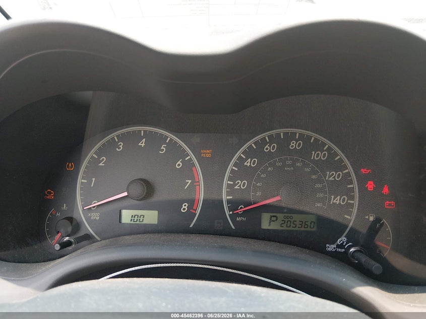 2009 Toyota Corolla VIN JTDBL40EX99039125 IAAI salvage auction — NORMAL WEAR, Clear (Louisiana), sold $1,100 on 2026-07-15 (photo 7)