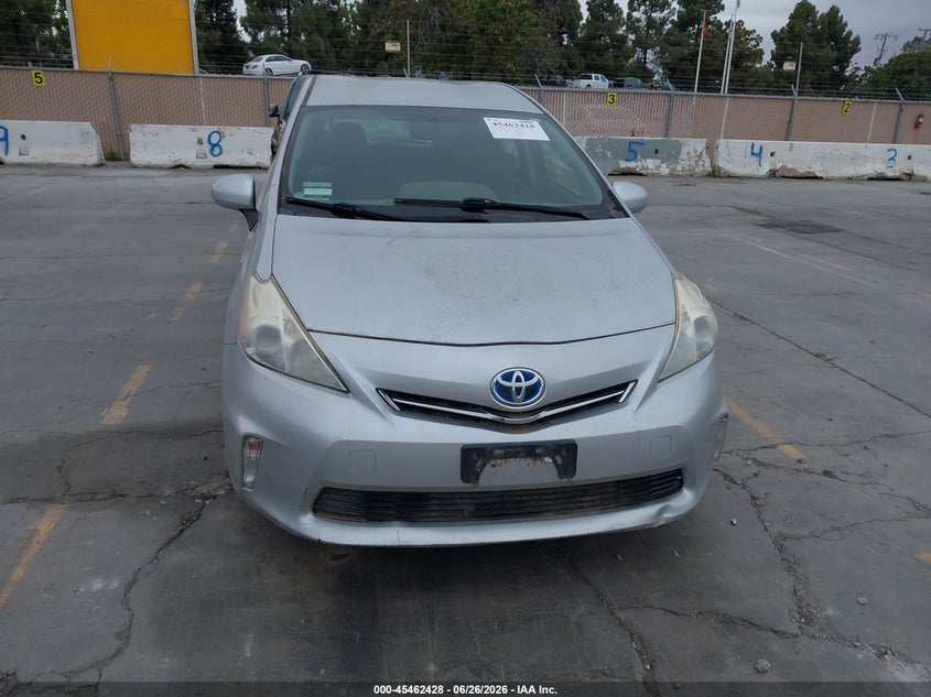 2012 Toyota Prius v VIN JTDZN3EU1C3172935 IAAI salvage auction — NORMAL WEAR, Clear - Dealer Only (California), sold $925 on 2026-07-13 (photo 6)