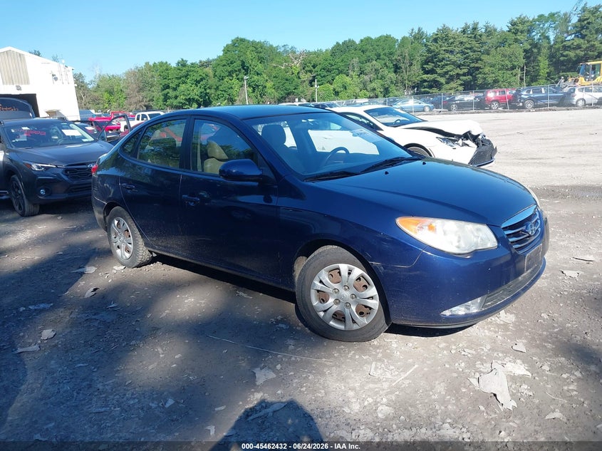 2010 Hyundai Elantra VIN KMHDU4AD3AU888814 IAAI salvage auction — NORMAL WEAR, Clear (New York), sold $325 on 2026-07-21 (photo 1)