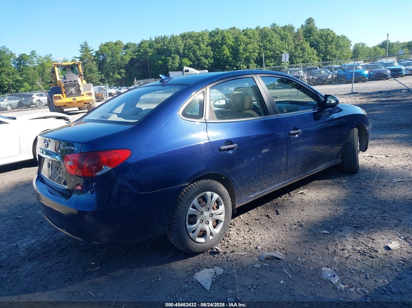 2010 Hyundai Elantra VIN KMHDU4AD3AU888814 IAAI salvage auction — NORMAL WEAR, Clear (New York), sold $325 on 2026-07-21 (photo 4)