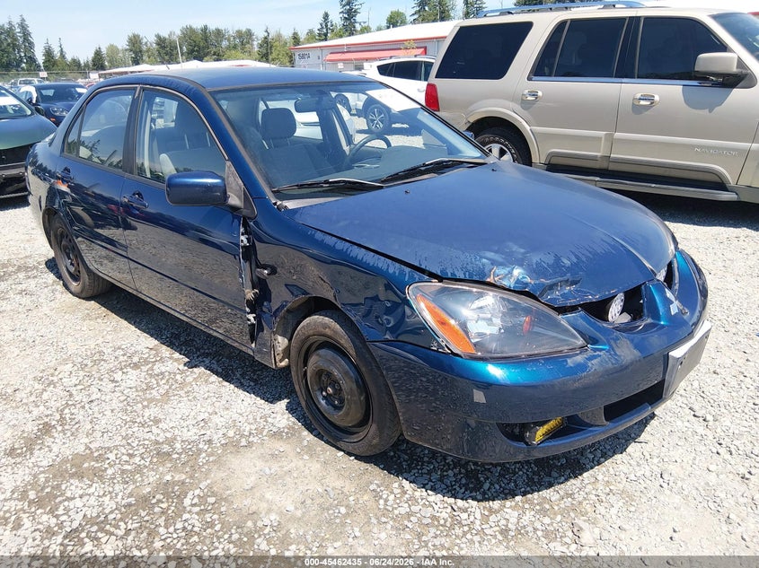 2005 Mitsubishi Lancer VIN JA3AJ26E15U016478 IAAI salvage auction — RIGHT FRONT, Bill Of Sale (Washington), sold $325 on 2026-07-22 (photo 1)