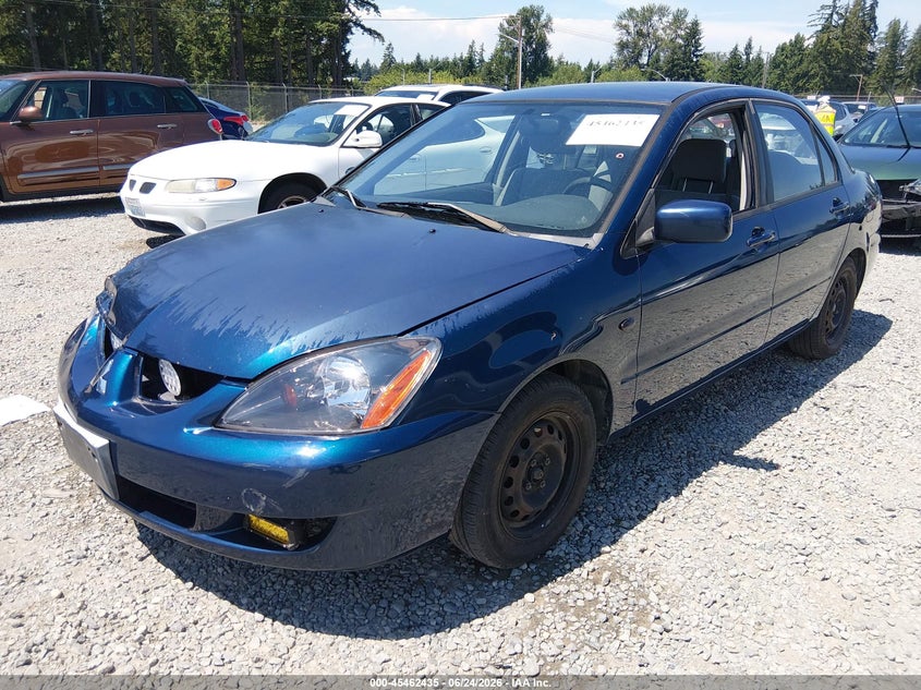 2005 Mitsubishi Lancer VIN JA3AJ26E15U016478 IAAI salvage auction — RIGHT FRONT, Bill Of Sale (Washington), sold $325 on 2026-07-22 (photo 2)