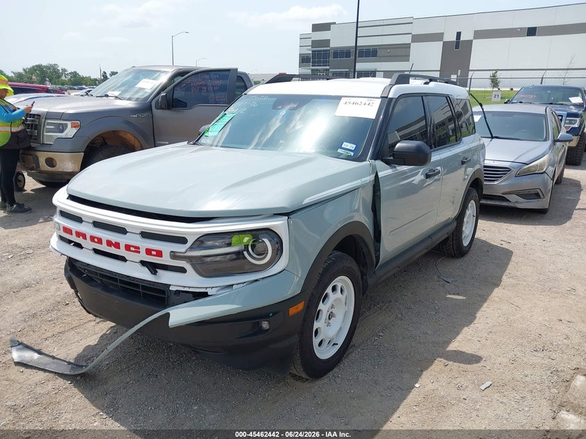 2023 Ford Bronco sport VIN 3FMCR9G64PRE17421 IAAI salvage auction — FRONT END, Original (Texas), sold $8,200 on 2026-08-20 (photo 2)
