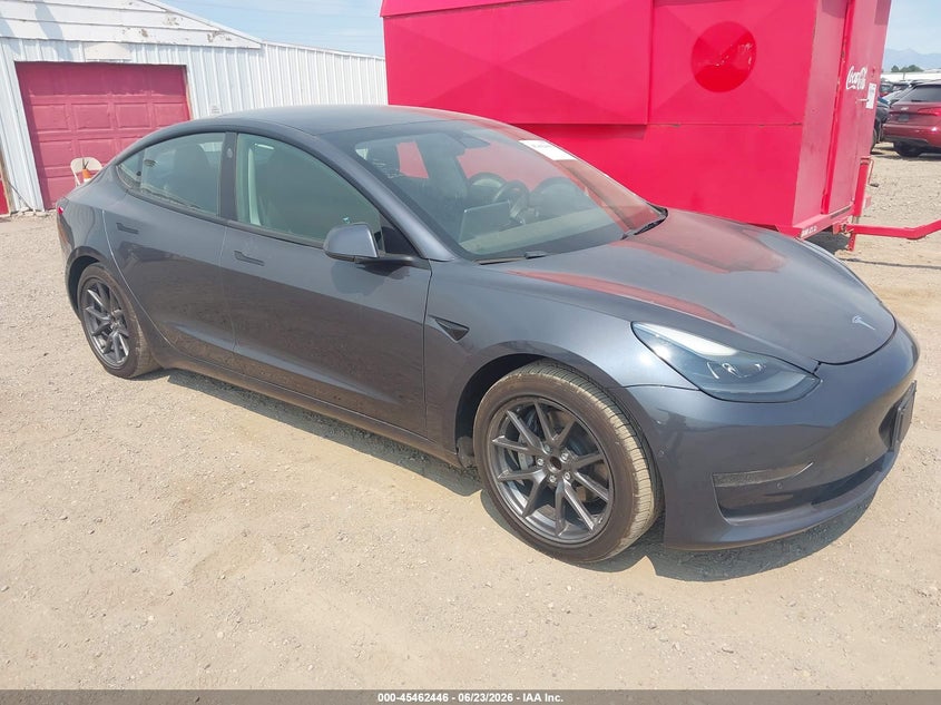 2021 Tesla Model 3 VIN 5YJ3E1EA1MF092202 IAAI salvage auction — NORMAL WEAR, Clear (Colorado), sold $8,050 on 2026-07-15 (photo 1)