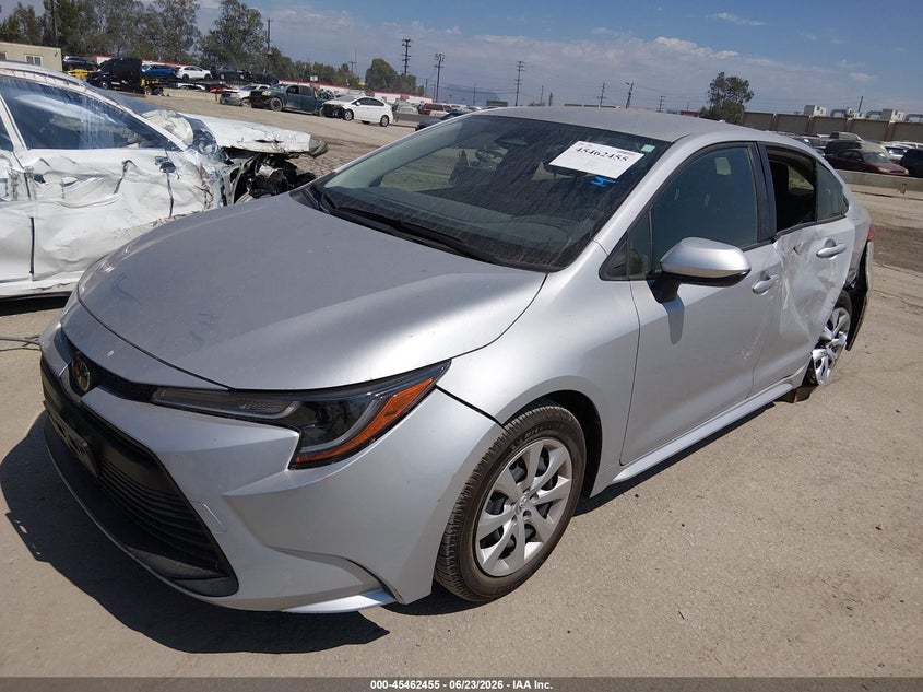 2024 Toyota Corolla VIN JTDB4MEE1RJ016062 IAAI salvage auction — SIDE, Salvage (California), sold $5,300 on 2026-07-19 (photo 2)