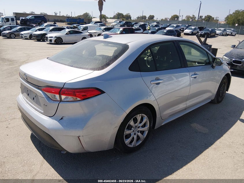 2024 Toyota Corolla VIN JTDB4MEE1RJ016062 IAAI salvage auction — SIDE, Salvage (California), sold $5,300 on 2026-07-19 (photo 4)
