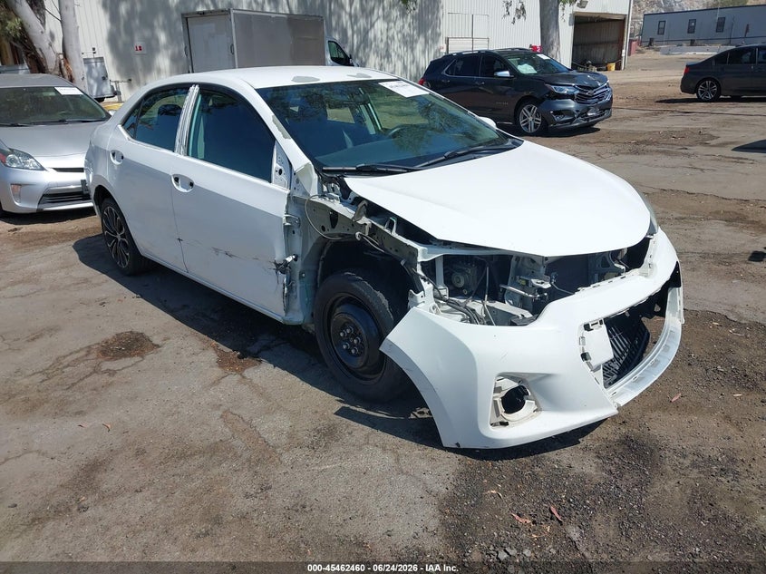 2016 Toyota Corolla VIN 5YFBURHE6GP466923 IAAI salvage auction — SIDE, Salvage (California), sold $2,950 on 2026-07-14 (photo 1)