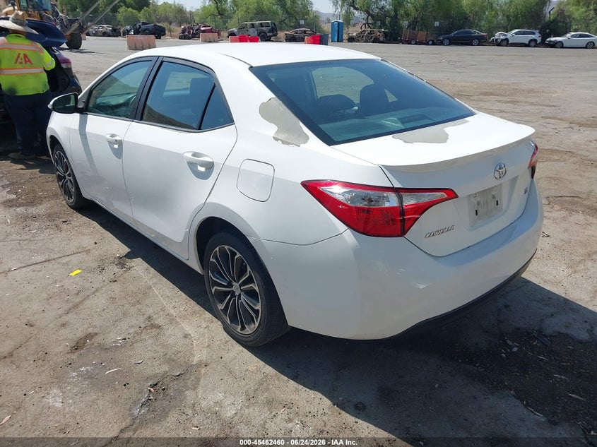 2016 Toyota Corolla VIN 5YFBURHE6GP466923 IAAI salvage auction — SIDE, Salvage (California), sold $2,950 on 2026-07-14 (photo 3)