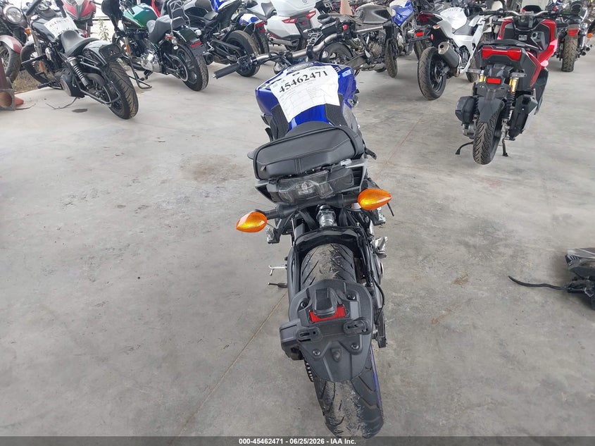 2020 Yamaha Mt VIN JYARN53E0LA007974 IAAI salvage auction — FRONT END, Bill Of Sale (Washington), sold $525 on 2026-07-22 (photo 6)