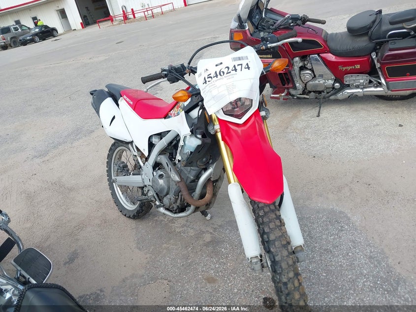 2015 Honda Crf250x VIN MLHMD3817F5200046 IAAI salvage auction — THEFT, Original (Texas), sold $1,200 on 2026-07-15 (photo 1)
