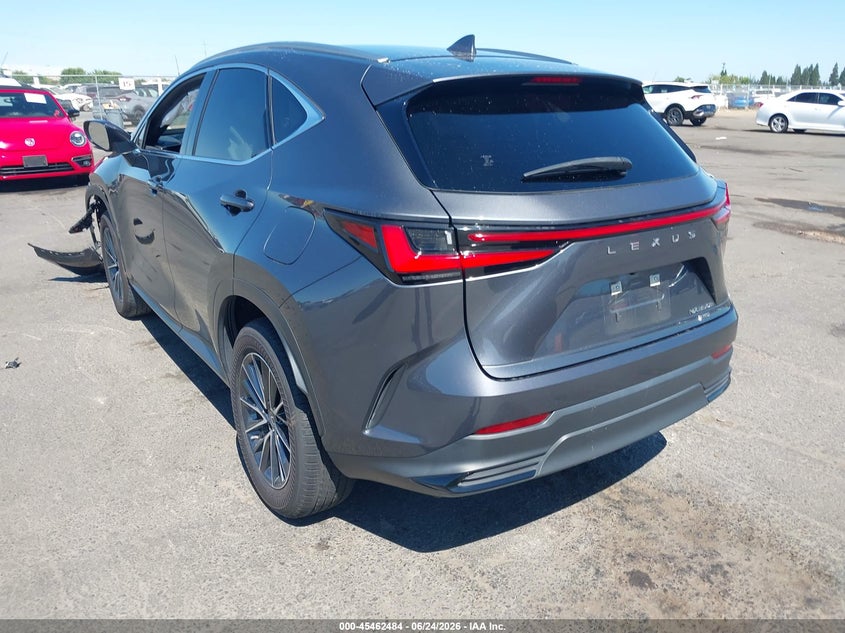 2022 Lexus Nx VIN JTJAKCEZ7N5006022 IAAI salvage auction — FRONT END, Salvage (California), sold $14,850 on 2026-07-15 (photo 3)