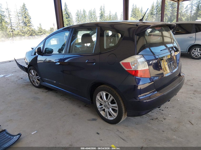 2009 Honda Fit VIN JHMGE88429S075093 IAAI salvage auction — FRONT END, Bill Of Sale (Washington), sold $800 on 2026-07-24 (photo 3)