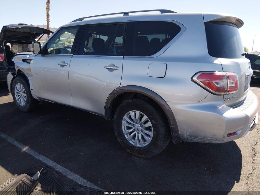 2018 Nissan Armada VIN JN8AY2ND3JX001239 IAAI salvage auction — LEFT FRONT, Salvage (Nevada), sold $4,700 on 2026-08-01 (photo 3)