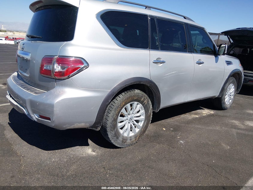 2018 Nissan Armada VIN JN8AY2ND3JX001239 IAAI salvage auction — LEFT FRONT, Salvage (Nevada), sold $4,700 on 2026-08-01 (photo 4)