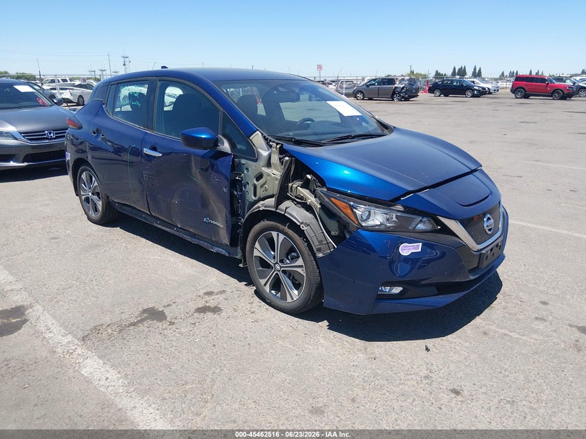 2019 Nissan Leaf VIN 1N4AZ1CP3KC300213 — IAAI salvage auction photo