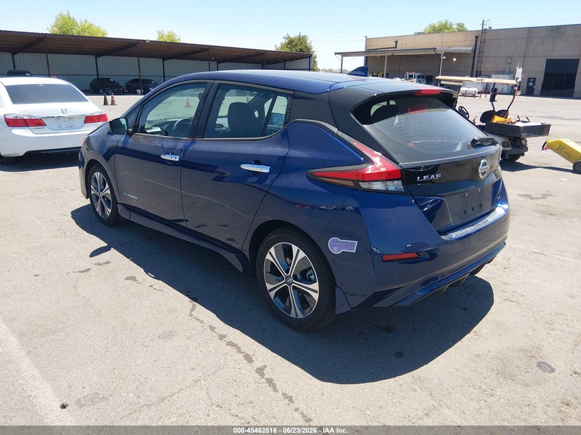 2019 Nissan Leaf VIN 1N4AZ1CP3KC300213 IAAI salvage auction — SIDE, Salvage (California), sold $3,100 on 2026-07-05 (photo 3)