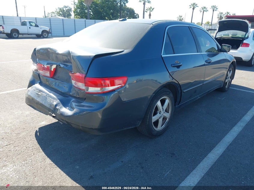 2004 Honda Accord VIN JHMCM56824C030857 IAAI salvage auction — REAR END, Salvage (California), sold $500 on 2026-07-14 (photo 4)