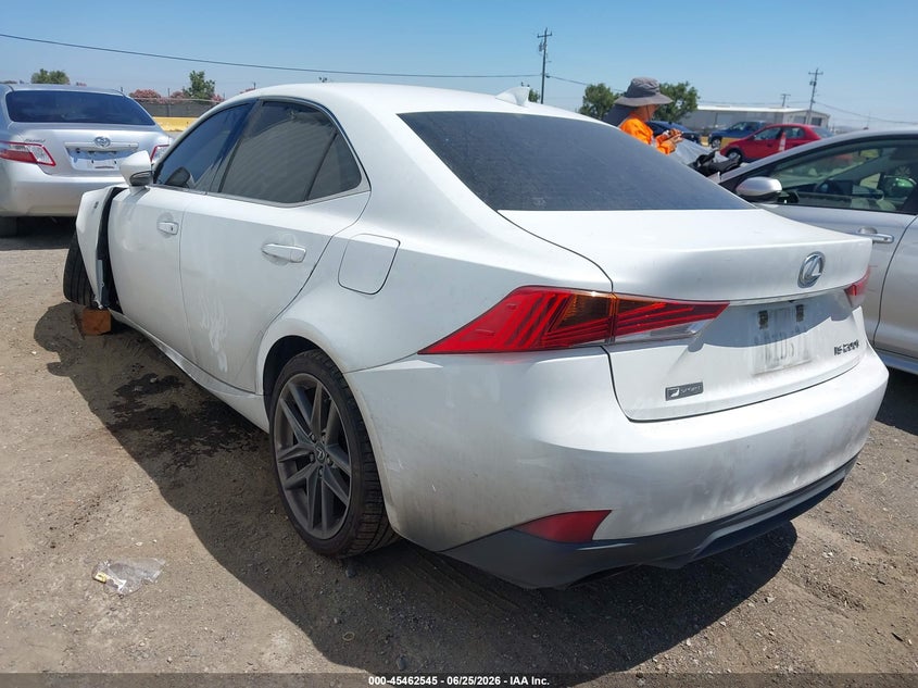 2017 Lexus Is VIN JTHBA1D26H5059896 IAAI salvage auction — FRONT END, Salvage (California), sold $2,000 on 2026-07-24 (photo 3)