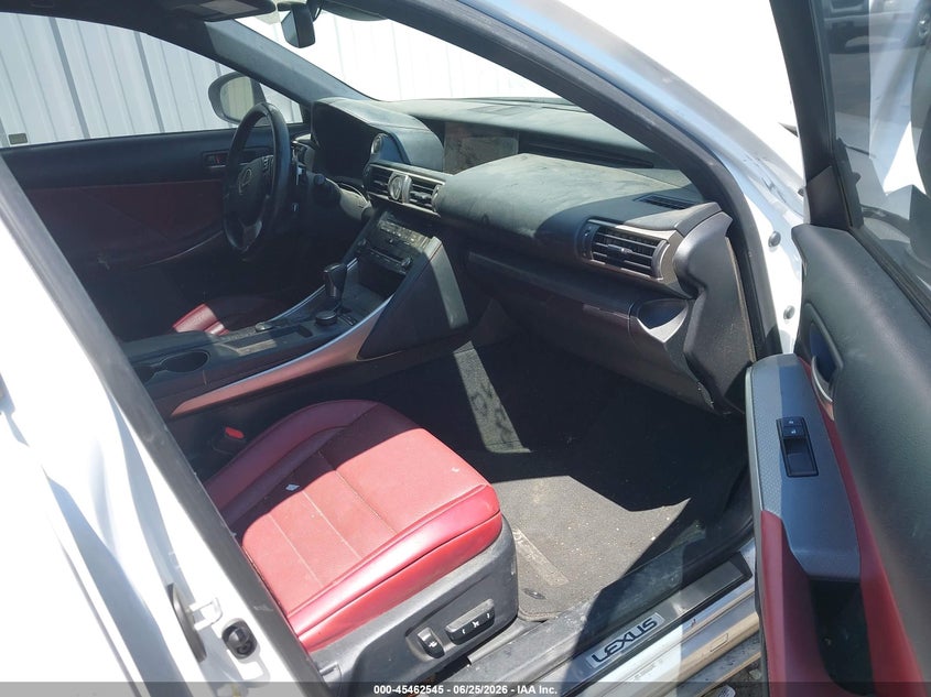 2017 Lexus Is VIN JTHBA1D26H5059896 IAAI salvage auction — FRONT END, Salvage (California), sold $2,000 on 2026-07-24 (photo 5)