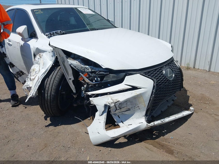 2017 Lexus Is VIN JTHBA1D26H5059896 IAAI salvage auction — FRONT END, Salvage (California), sold $2,000 on 2026-07-24 (photo 6)