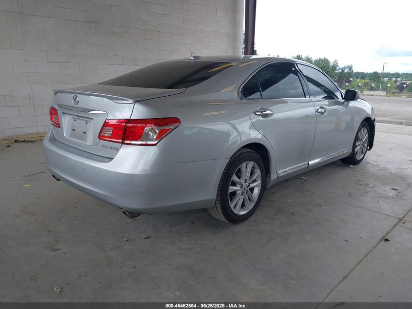 2011 Lexus Es 350 VIN JTHBK1EG9B2442182 IAAI salvage auction — FRONT END, Bill Of Sale (Washington), sold $2,150 on 2026-07-22 (photo 4)