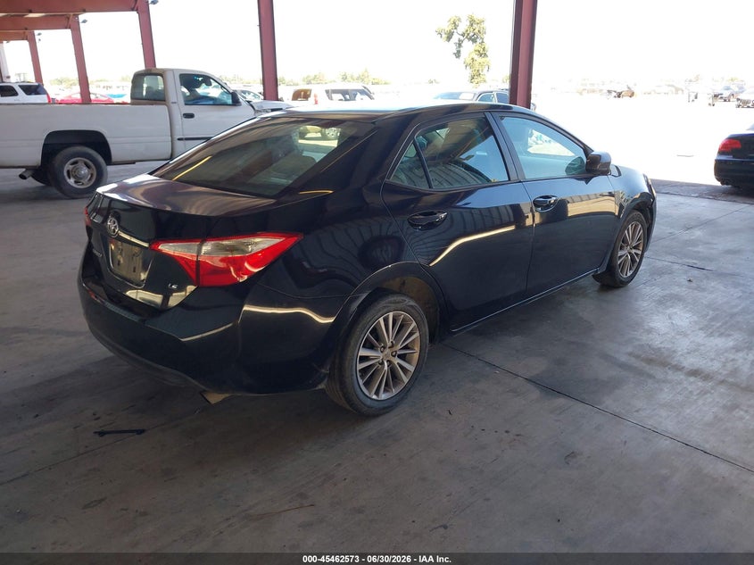 2014 Toyota Corolla VIN 5YFBURHE1EP087325 IAAI salvage auction — NORMAL WEAR, Clear - Dealer Only (California), sold $1,800 on 2026-07-14 (photo 4)
