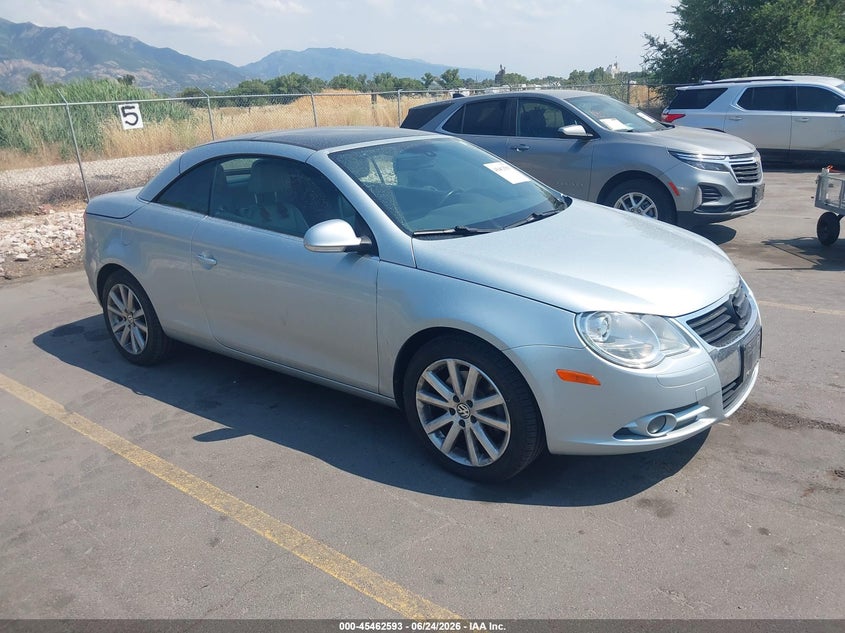 2007 Volkswagen Eos VIN WVWFA71F67V010337 IAAI salvage auction — NORMAL WEAR, Clear (Utah), sold $375 on 2026-07-09 (photo 1)