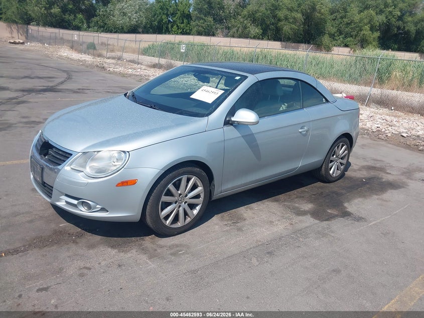 2007 Volkswagen Eos VIN WVWFA71F67V010337 IAAI salvage auction — NORMAL WEAR, Clear (Utah), sold $375 on 2026-07-09 (photo 2)