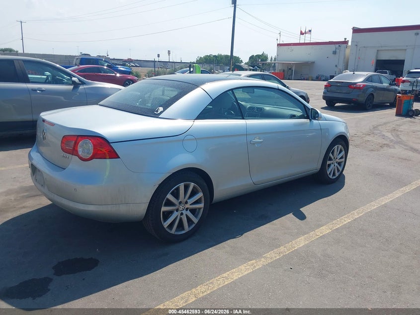 2007 Volkswagen Eos VIN WVWFA71F67V010337 IAAI salvage auction — NORMAL WEAR, Clear (Utah), sold $375 on 2026-07-09 (photo 4)