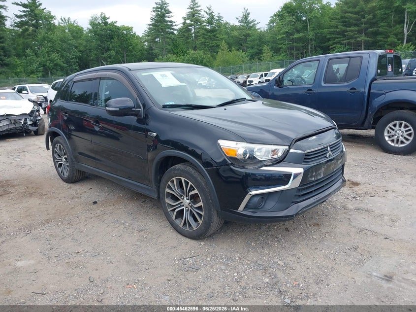 2016 Mitsubishi Outlander VIN JA4AR3AU1GZ026622 IAAI salvage auction — FRONT & REAR, Clear (Massachusetts), sold $1,050 on 2026-07-24 (photo 1)