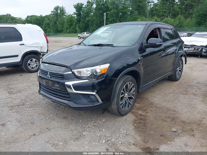 2016 Mitsubishi Outlander VIN JA4AR3AU1GZ026622 IAAI salvage auction — FRONT & REAR, Clear (Massachusetts), sold $1,050 on 2026-07-24 (photo 2)