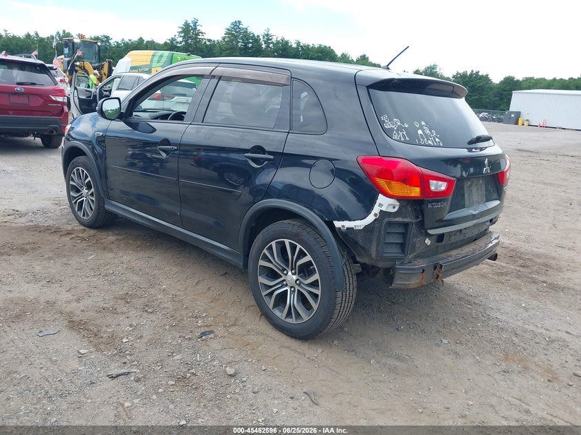 2016 Mitsubishi Outlander VIN JA4AR3AU1GZ026622 IAAI salvage auction — FRONT & REAR, Clear (Massachusetts), sold $1,050 on 2026-07-24 (photo 3)