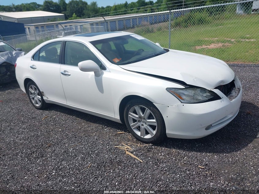 2007 Lexus Es 350 VIN JTHBJ46G172001771 IAAI salvage auction — FRONT END, Salvage (South Carolina), sold $600 on 2026-07-28 (photo 1)