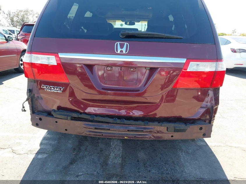 2007 Honda Odyssey VIN 5FNRL38867B062900 IAAI salvage auction — REAR END, Salvage (California), sold $1,200 on 2026-07-30 (photo 6)