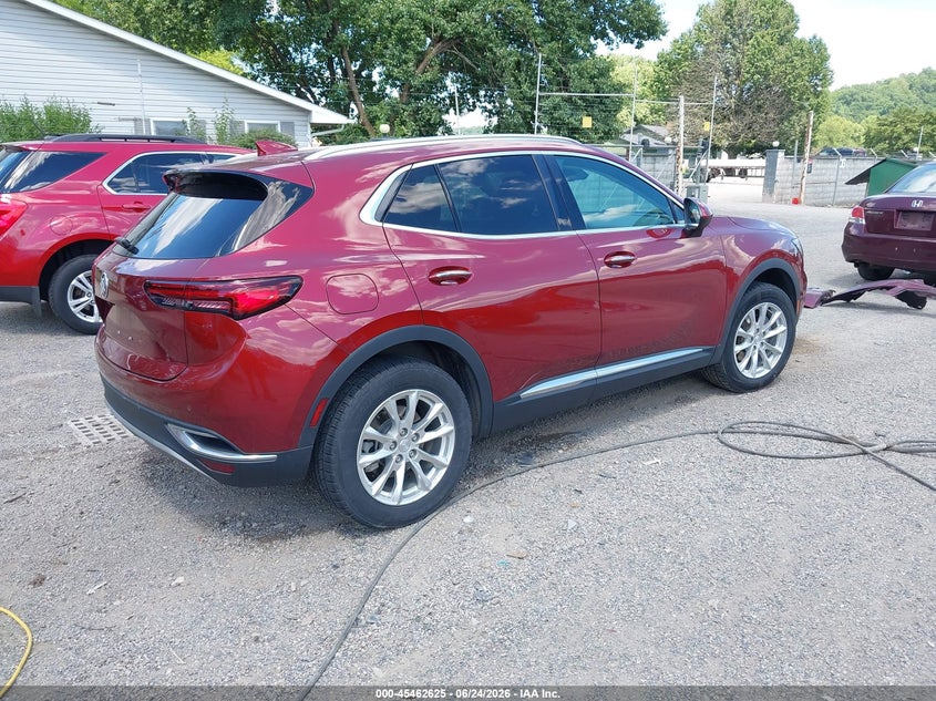 2021 Buick Envision VIN LRBFZMR44MD104582 IAAI salvage auction — HAIL, Salvage (Ohio), sold $6,775 on 2026-07-20 (photo 4)