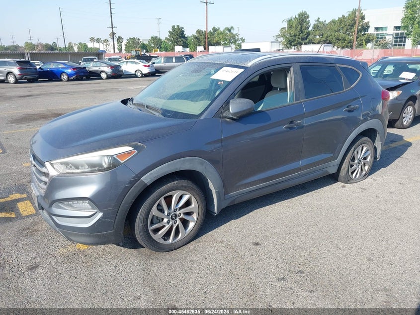 2016 Hyundai Tucson VIN KM8J33A46GU058661 IAAI salvage auction — NORMAL WEAR, Clear - Dealer Only (California), sold $1,200 on 2026-07-21 (photo 2)