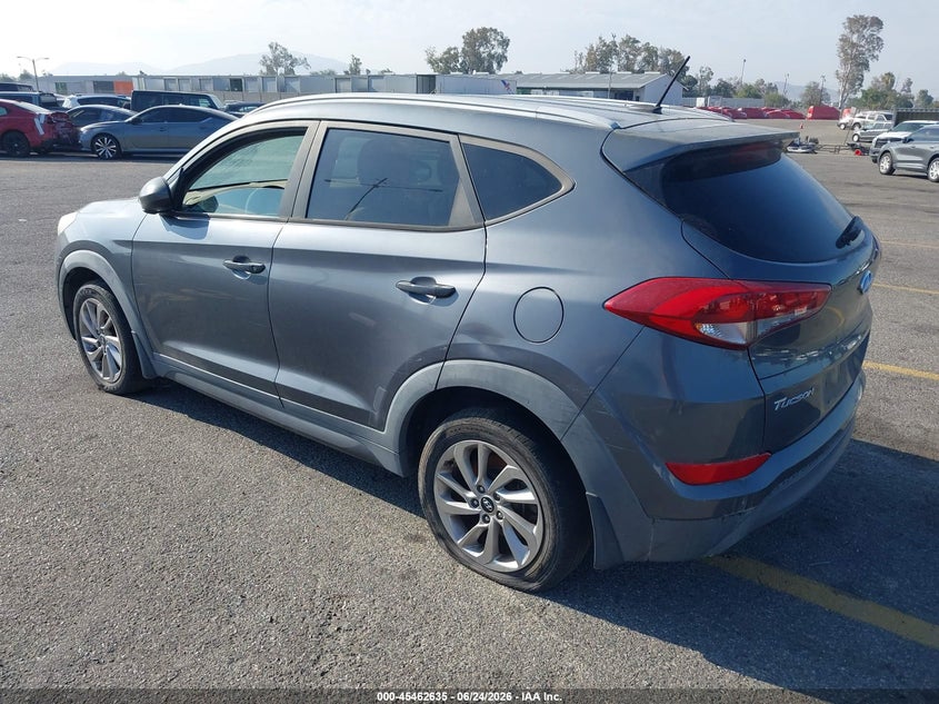 2016 Hyundai Tucson VIN KM8J33A46GU058661 IAAI salvage auction — NORMAL WEAR, Clear - Dealer Only (California), sold $1,200 on 2026-07-21 (photo 3)
