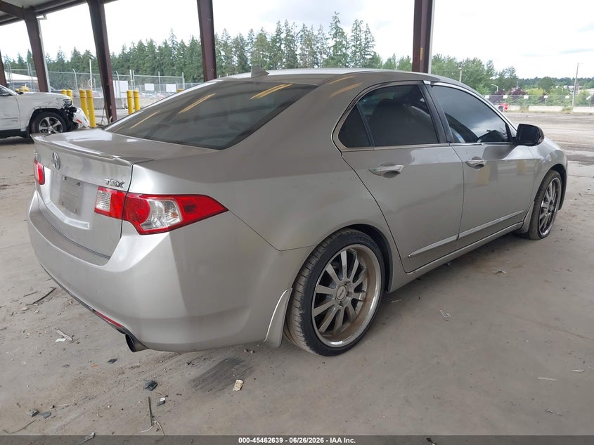 2009 Acura Tsx VIN JH4CU26649C006418 IAAI salvage auction — REAR END, Bill Of Sale (Washington), sold $575 on 2026-07-29 (photo 4)