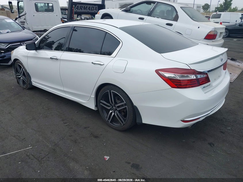 2017 Honda Accord VIN 1HGCR2F19HA078301 IAAI salvage auction — FRONT END, Salvage Title, sold $4,450 on 2026-07-12 (photo 3)