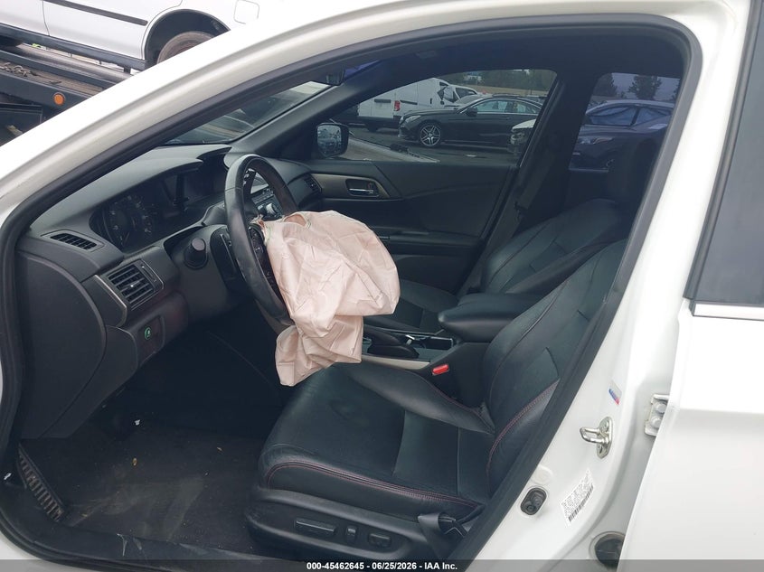 2017 Honda Accord VIN 1HGCR2F19HA078301 IAAI salvage auction — FRONT END, Salvage Title, sold $4,450 on 2026-07-12 (photo 5)
