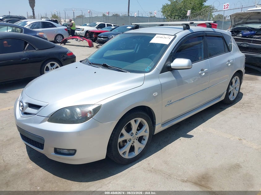 2009 Mazda 3 VIN JM1BK344891243970 IAAI salvage auction — RIGHT REAR, Salvage (California), sold $550 on 2026-07-08 (photo 2)