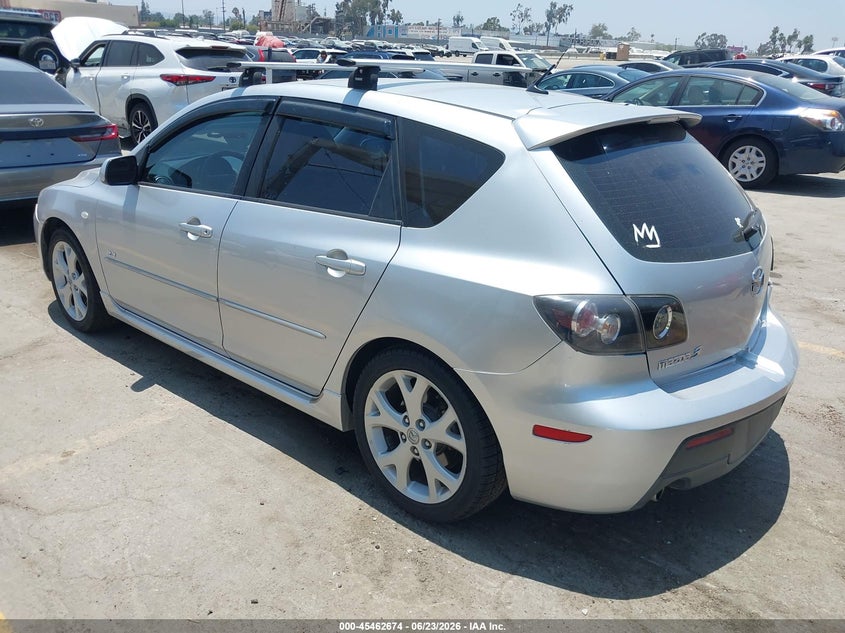 2009 Mazda 3 VIN JM1BK344891243970 IAAI salvage auction — RIGHT REAR, Salvage (California), sold $550 on 2026-07-08 (photo 3)