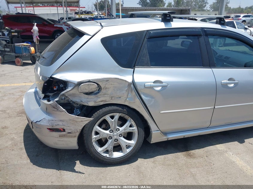 2009 Mazda 3 VIN JM1BK344891243970 IAAI salvage auction — RIGHT REAR, Salvage (California), sold $550 on 2026-07-08 (photo 6)