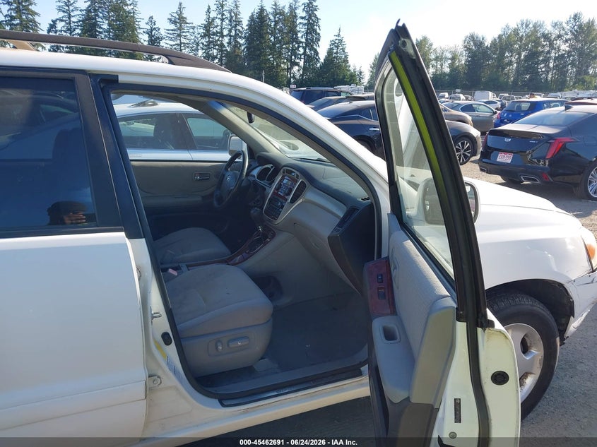 2004 Toyota Highlander VIN JTEEP21A340003836 IAAI salvage auction — FRONT END, Bill Of Sale (Washington), sold $725 on 2026-07-29 (photo 5)