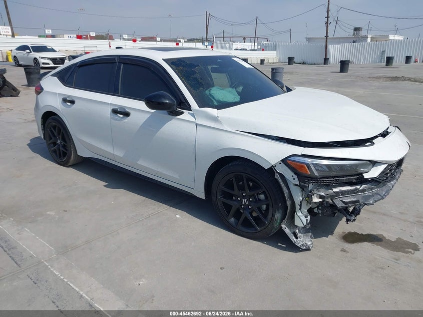 2025 Honda Civic VIN JHMFL4H85SX000507 IAAI salvage auction — FRONT END, Salvage Title, sold $2,800 on 2026-07-29 (photo 1)