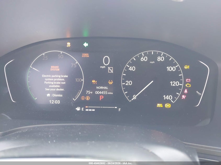 2025 Honda Civic VIN JHMFL4H85SX000507 IAAI salvage auction — FRONT END, Salvage Title, sold $2,800 on 2026-07-29 (photo 7)